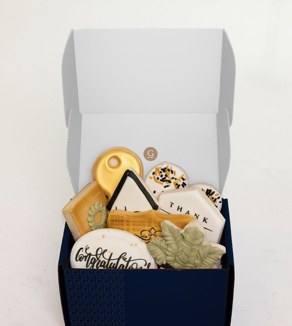 Designer Home-Themed Cookies (8-cookie box)